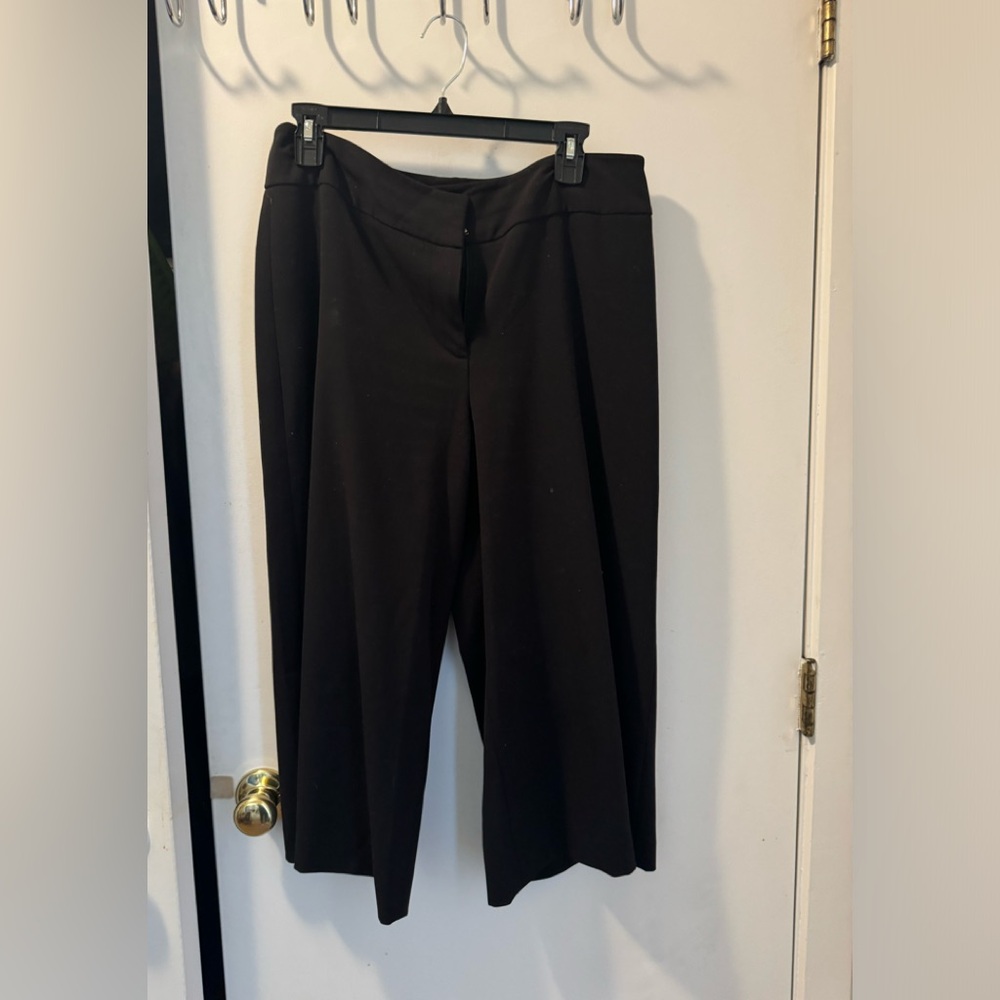 Palazzo crop pants